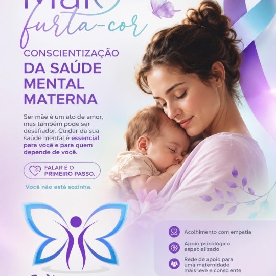 Conteúdo de saúde mental materna da Vivency